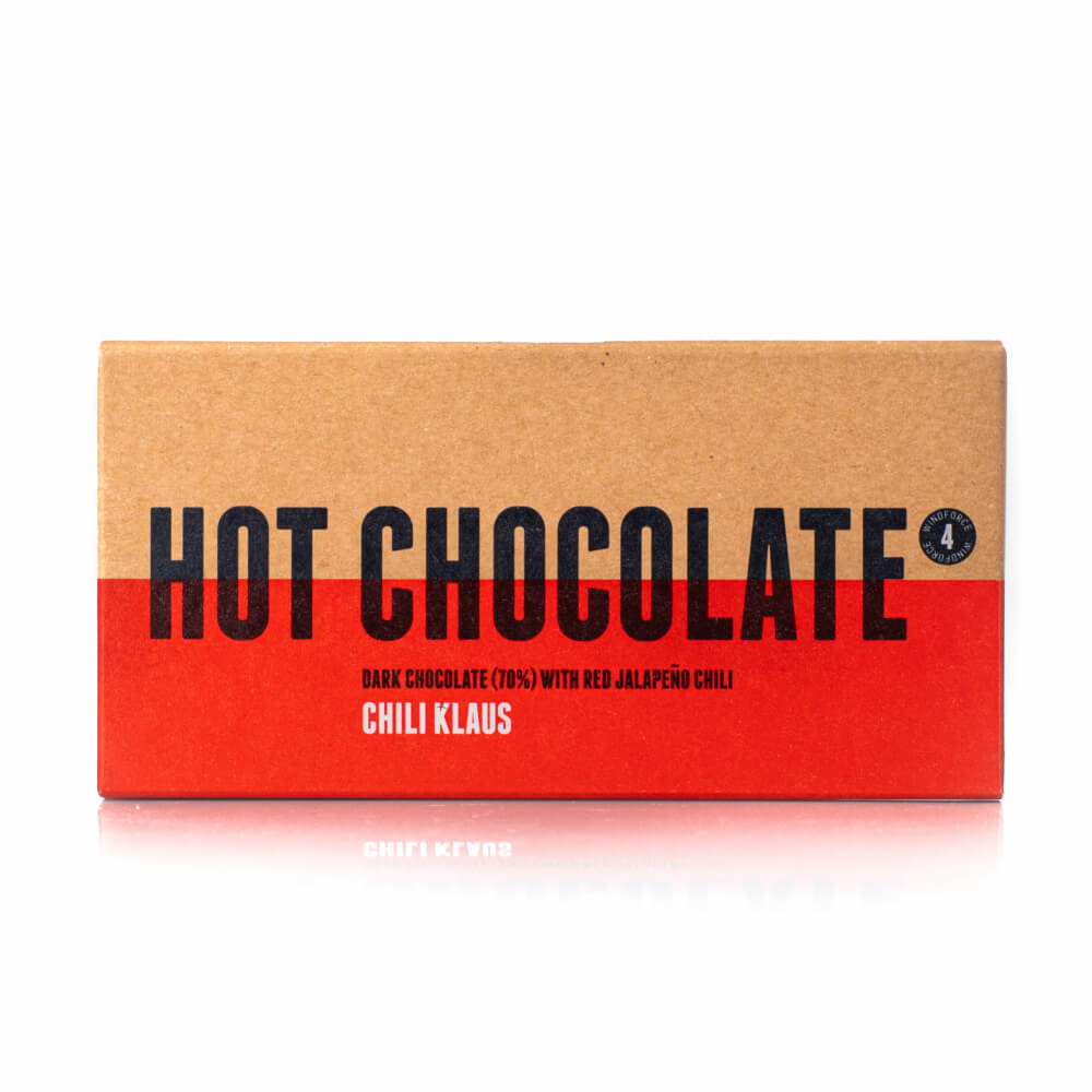 Läs mer om Chili Klaus Hot Chocolate, Dark Chocolate & Red Jalapeño 55g