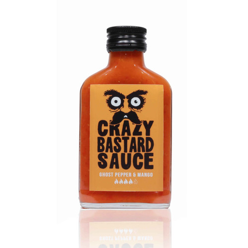 Crazy Bastard Sauce - Ghost Pepper & Mango 100ml