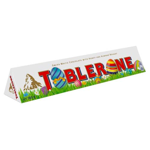 Toblerone Easter White Chocolate Bar 360g