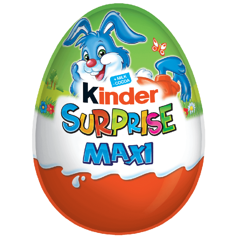 Läs mer om Kinder Maxi Ägg Påsk 100g(BF:2023-08-21)