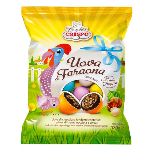 Crispo Fågelägg Hasselnötscreme Krisp 180g