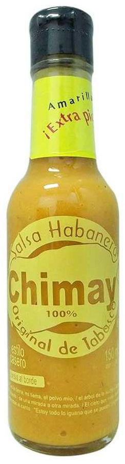 Salsa habanero Chimay amarilla 150ml