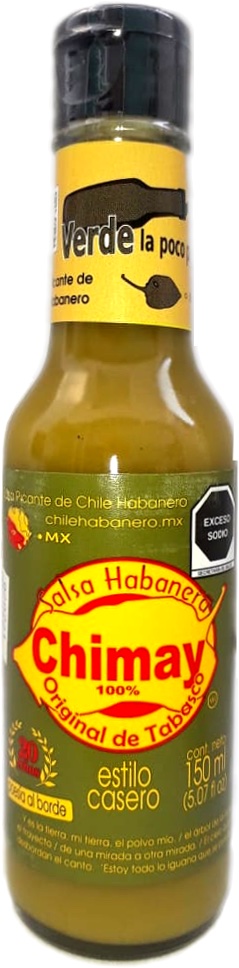 Läs mer om Salsa habanero Chimay Verde 150ml