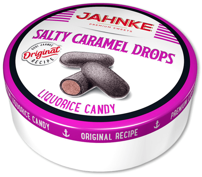 Läs mer om Jahnke Salty Caramel Drops 135g