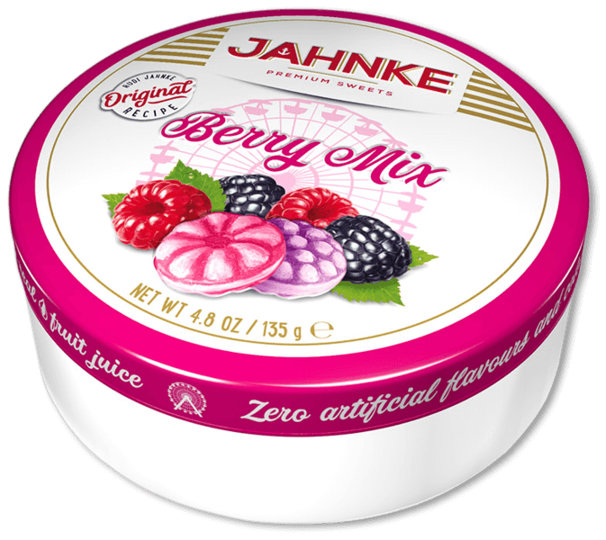 Läs mer om Jahnke Berry Mix Drops 135g