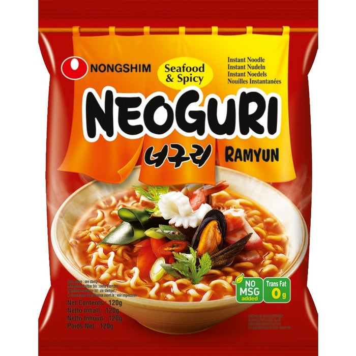 Läs mer om Nongshim Neoguri Seafood & Spicy 120g