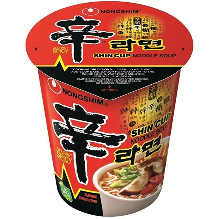 Nongshim Shin Cup Gourmet Spicy 68g