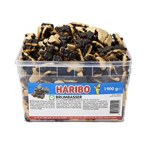 Haribo Lakritshumlor 1.9kg