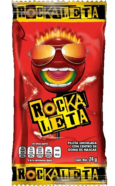 Rockaleta Chiliklubba 24g
