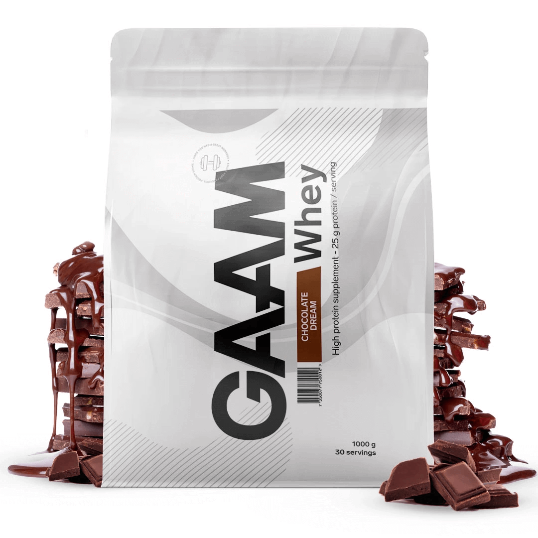 Läs mer om Gaam Whey Premium Chocolate Dream 1kg