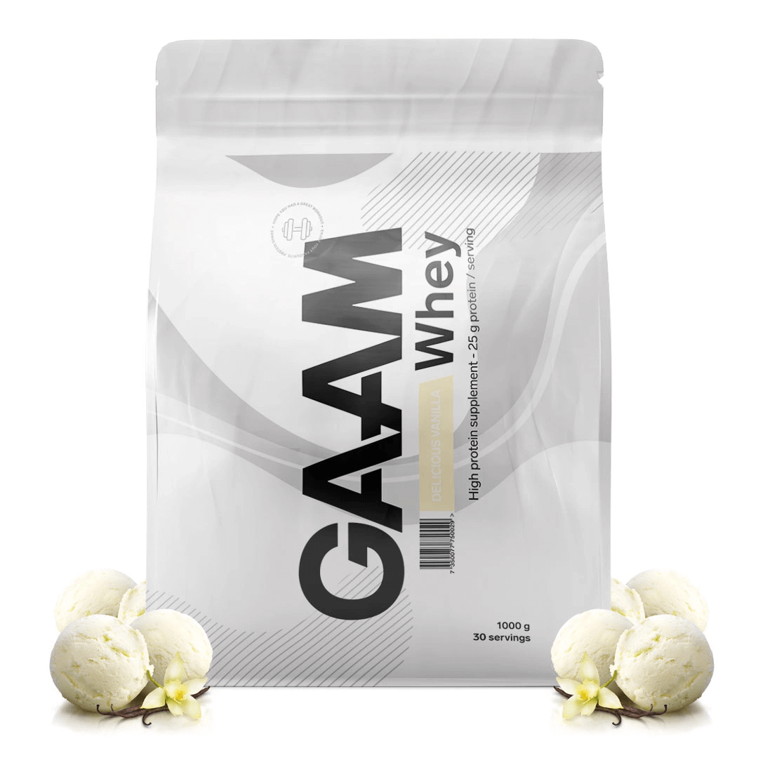 Läs mer om Gaam Whey Premium Delicious Vanilla 1kg