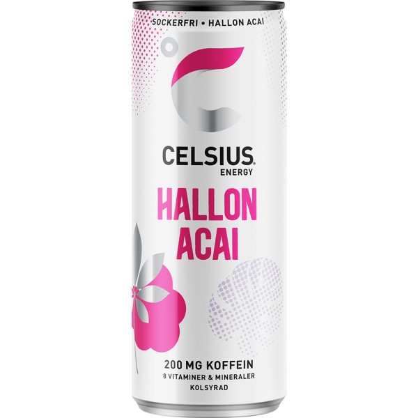 Läs mer om Celsius Hallon Acai 355ml