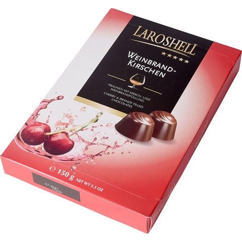 Läs mer om Laroshell Irish Whiskey & Cream Chokladask 150g
