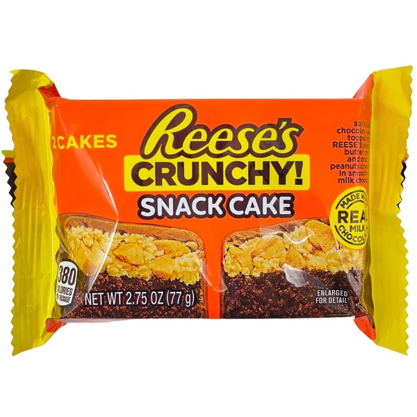 Reeses Crunchy Snack Cake 78g