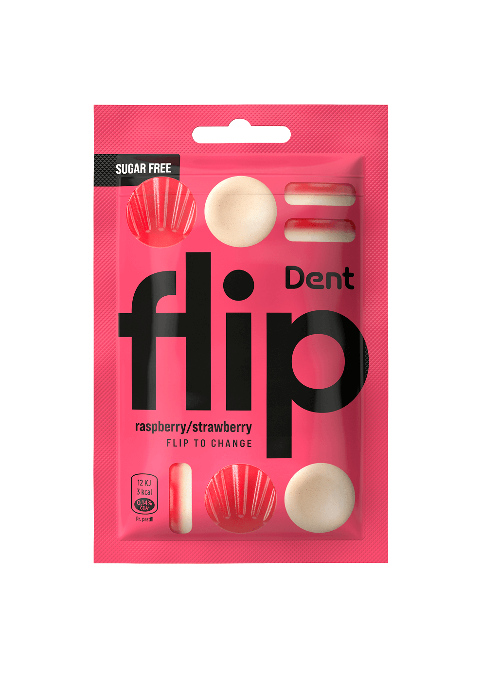 Dent Flip Raspberry Stawberry 30g
