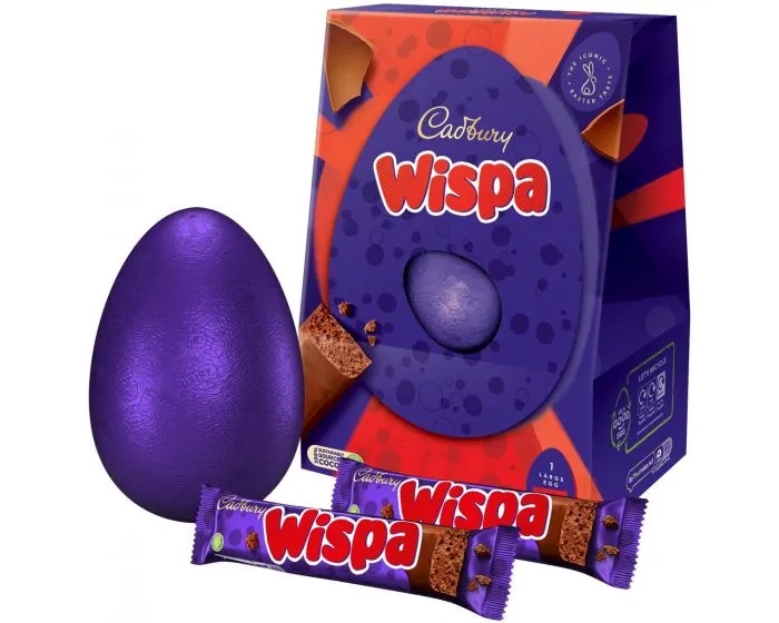 Cadbury Wispa Large Egg 224g