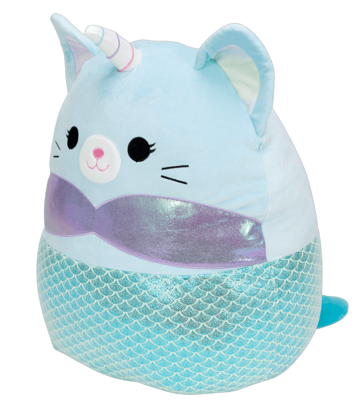 Squishmallows 40cm - Sjöjungfri-Kattenhörning