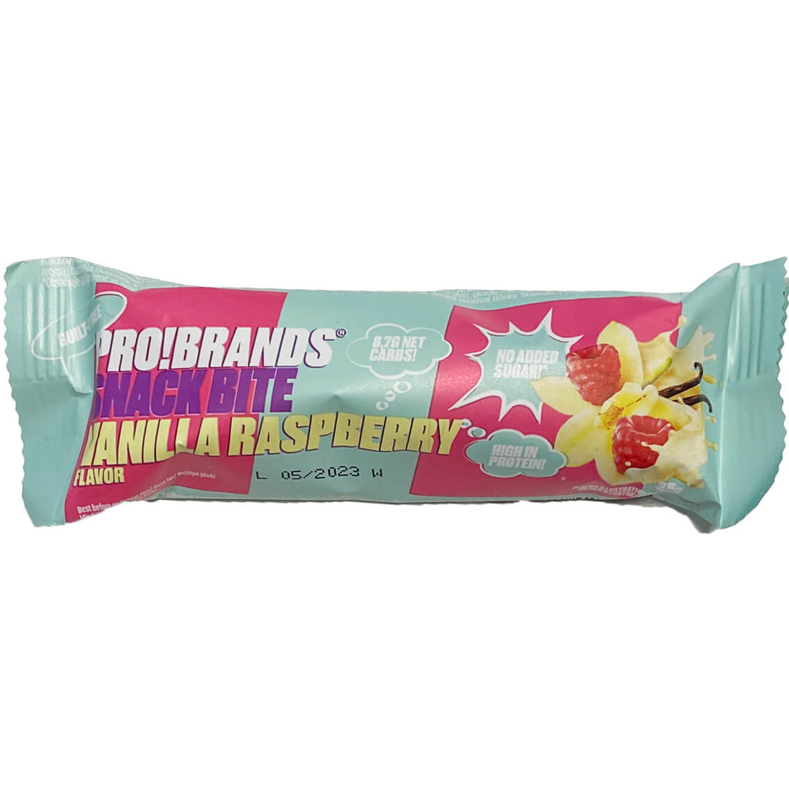 Läs mer om Pro Brands Snack Bite Vanilla Raspberry 35g