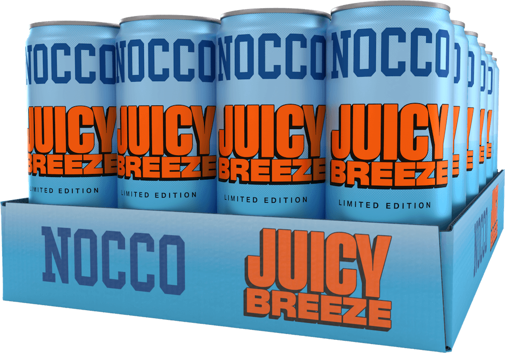 Läs mer om NOCCO Juicy Breeze Summer 33cl x 24st