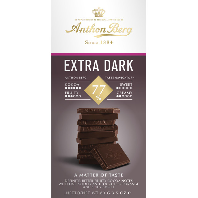 Anthon Berg Extra Dark 77% 80g