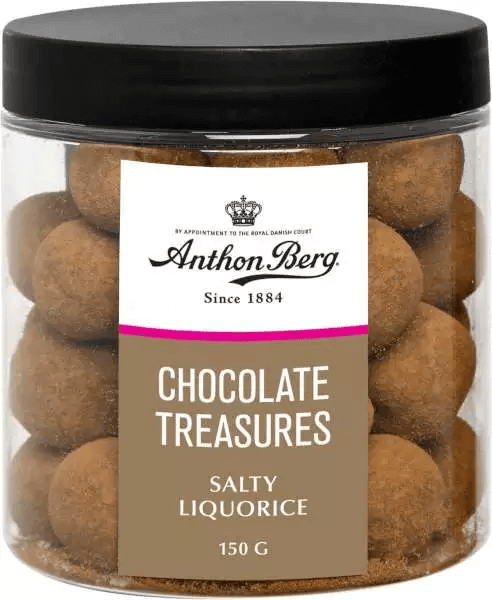 Anthon Berg Chocolate Treasures Salty Liquorice 150g