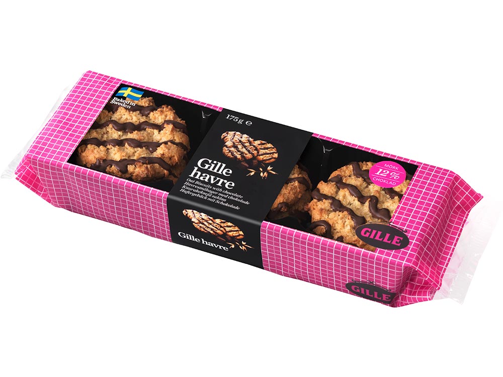 Gille Havrekakor med Choklad 175g