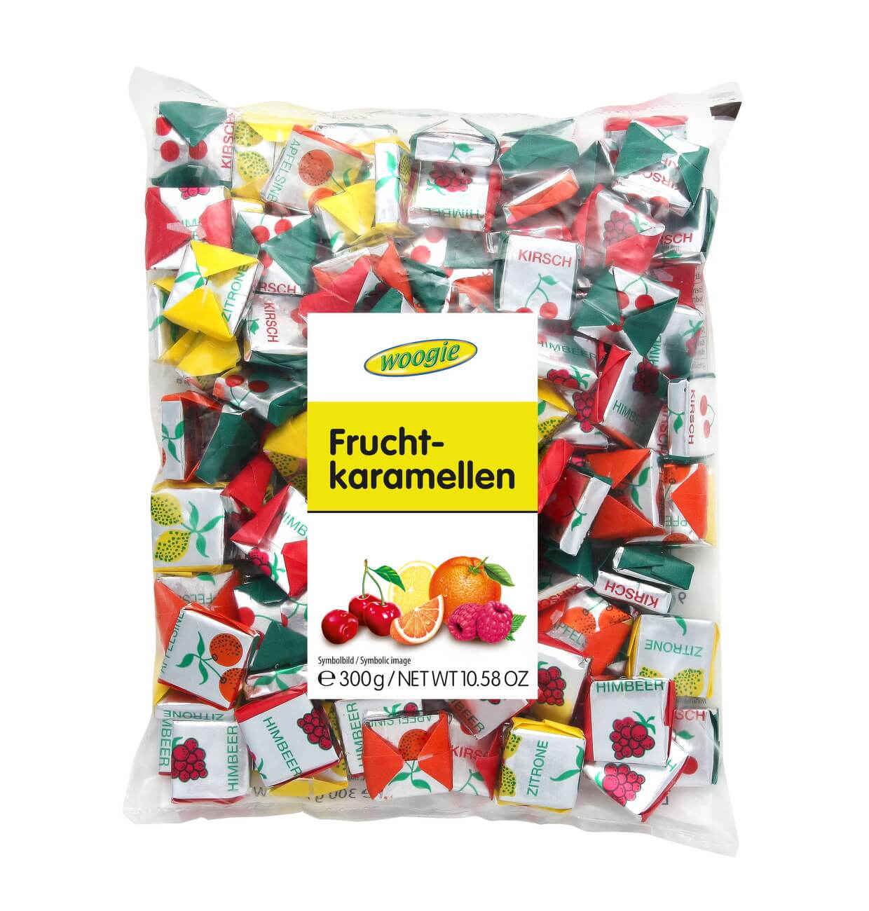 Woogie Frukt toffees 300g