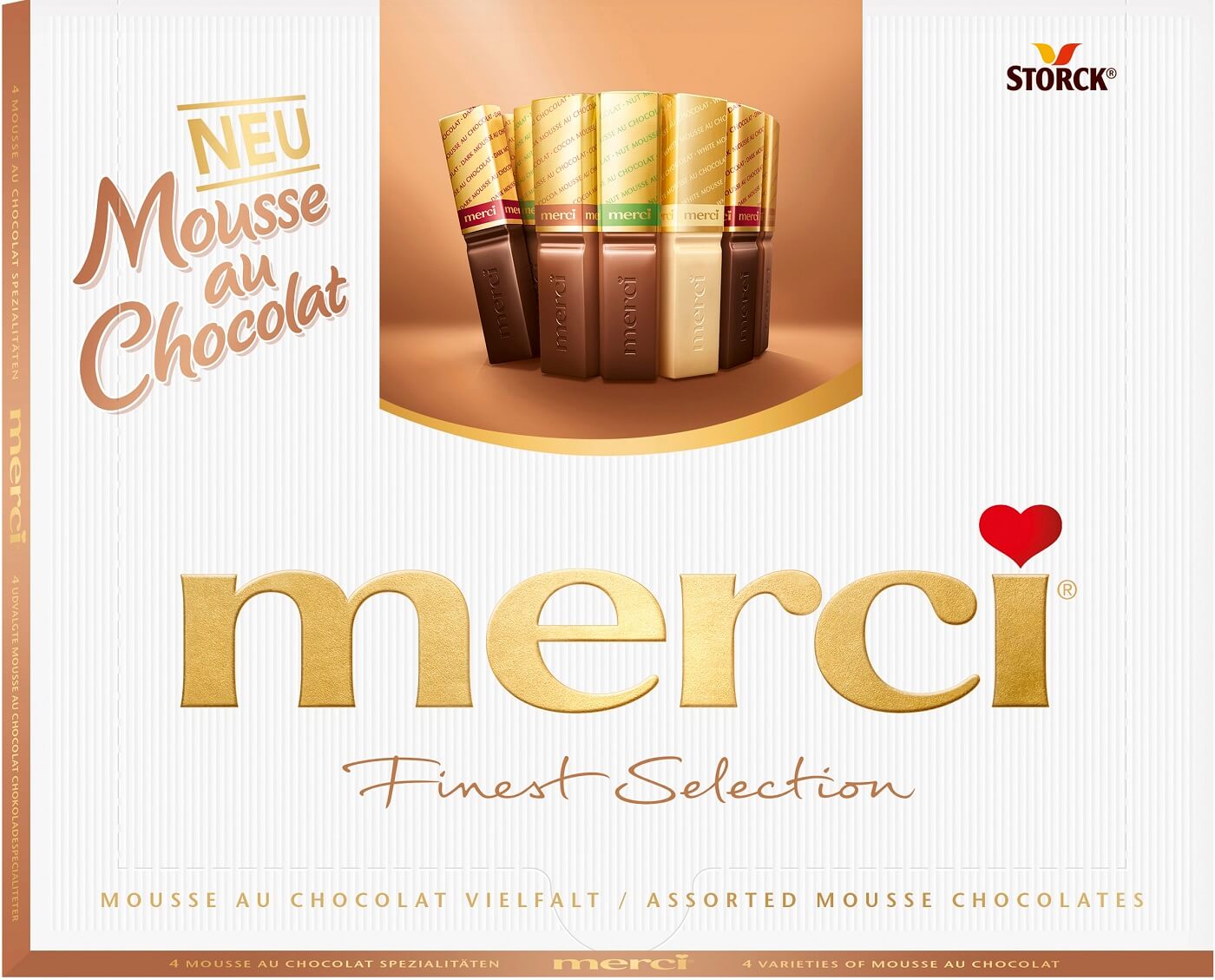 Merci Mousse au Chocolat 210g