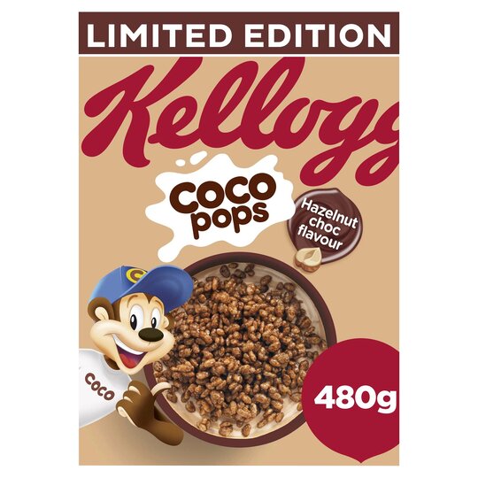 Läs mer om Kelloggs Coco Pops Choc Hazelnut 480g