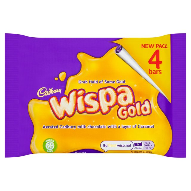 Cadbury Wispa Gold 4-pack 134g