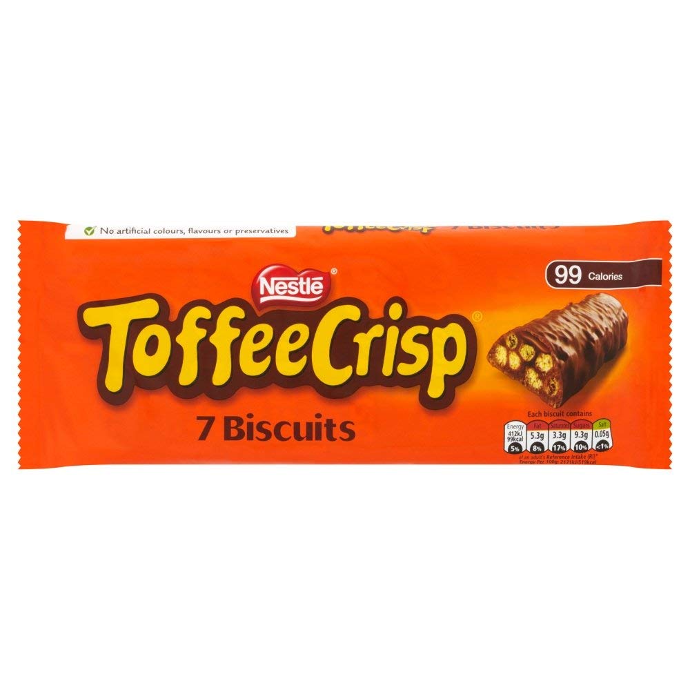 Nestle Toffee Crisp 7-pack