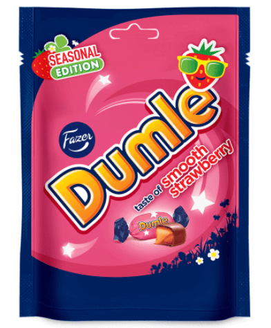 Fazer Dumle Smooth Strawberry 120g