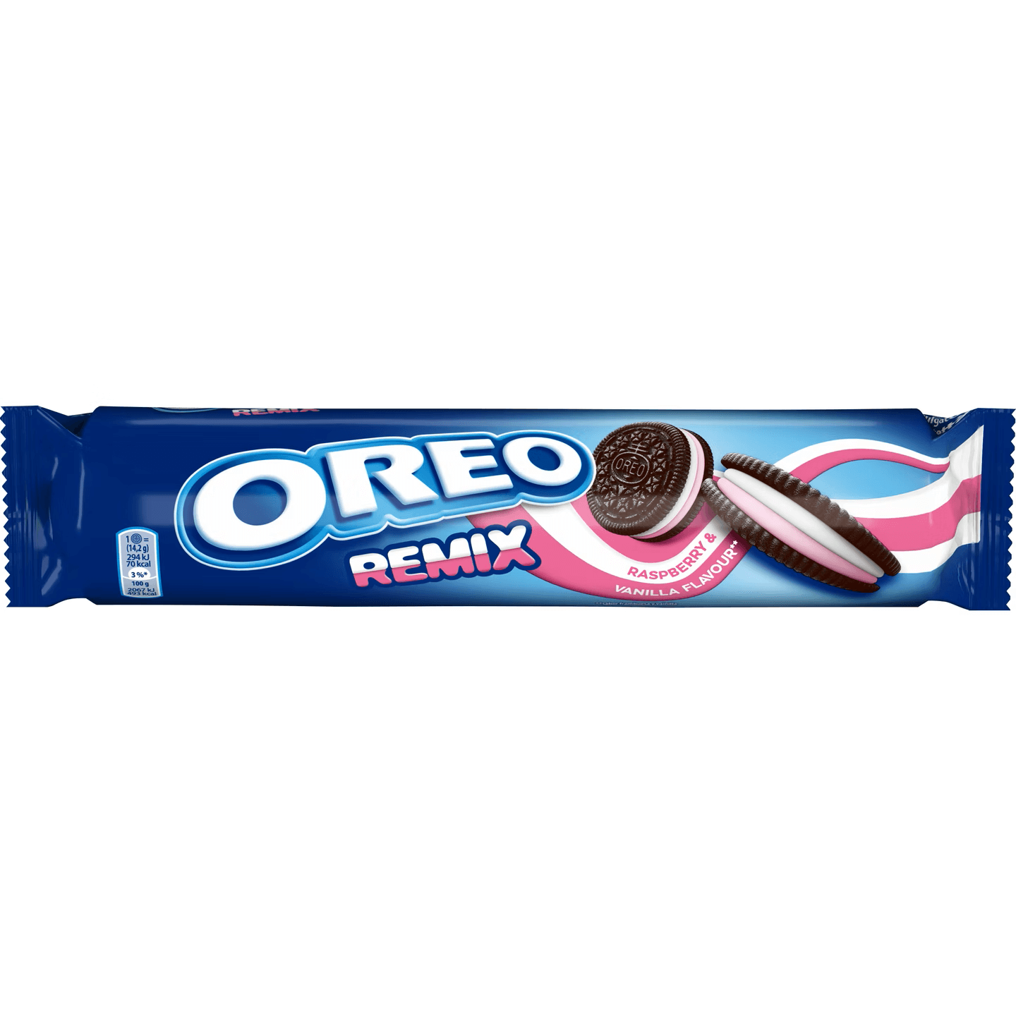 Läs mer om Oreo Remix Raspberry Vanilla 157g