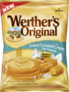 Läs mer om Werthers Original Salted Caramel Cream 125g