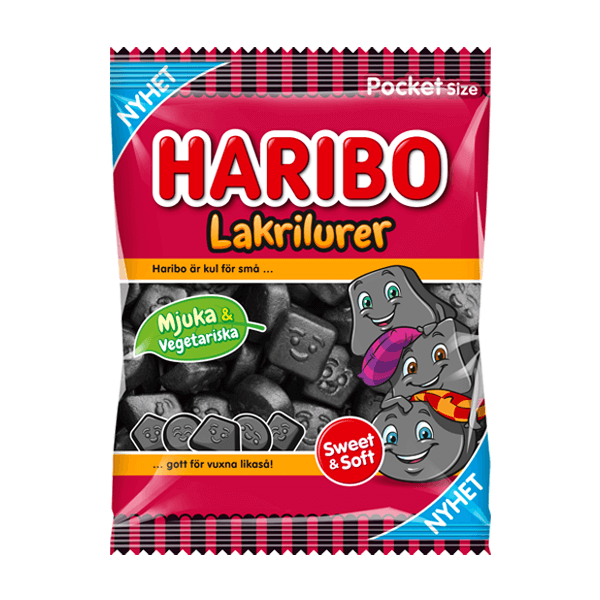 Läs mer om Haribo Lakrilurer 80g