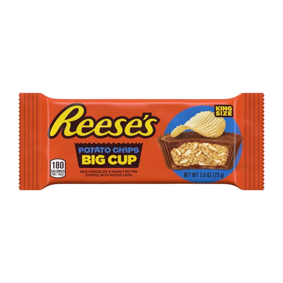 Reeses Big Cup With Potato Chips 73g