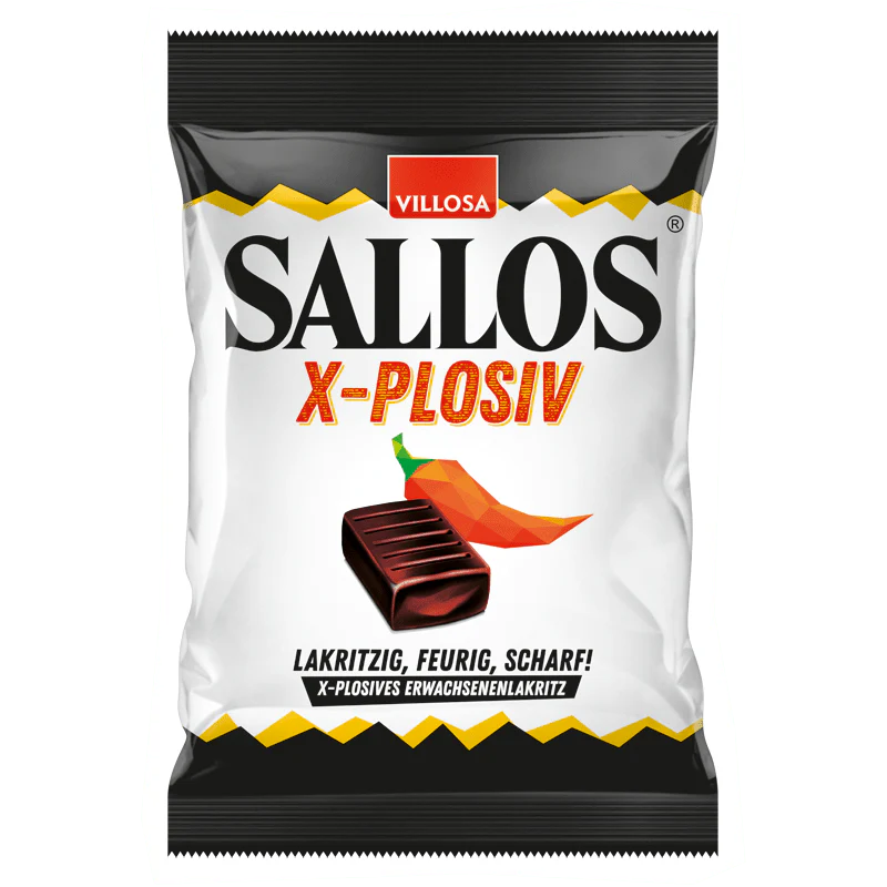 Sallos X-PLOSIV 150g | Godis | Gottegrisen