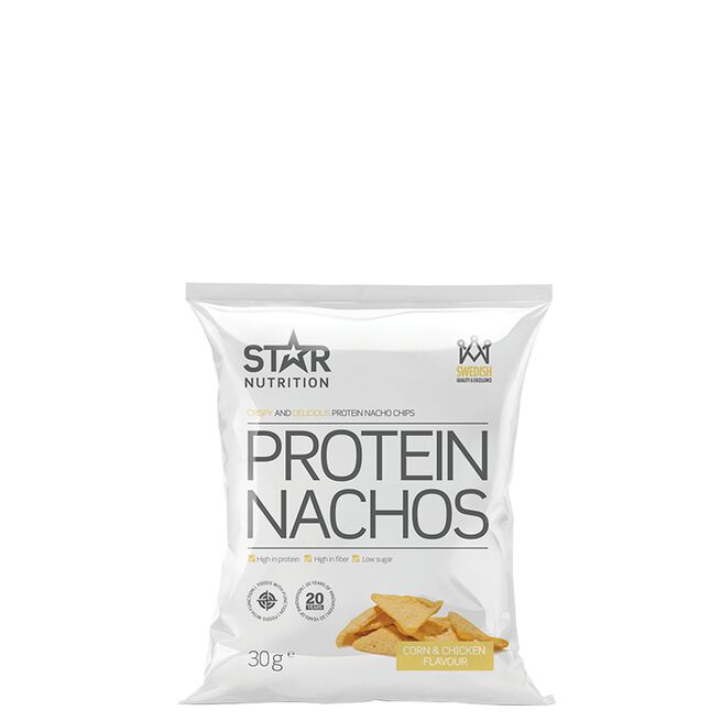 Läs mer om Star Nutrition Protein Nachos - Corn & Chicken 30g