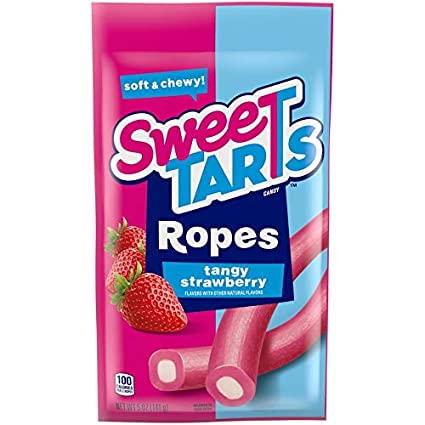 SweeTARTS Ropes Tangy Strawberry 142g