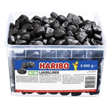 Haribo Lakrilurer 2.4kg