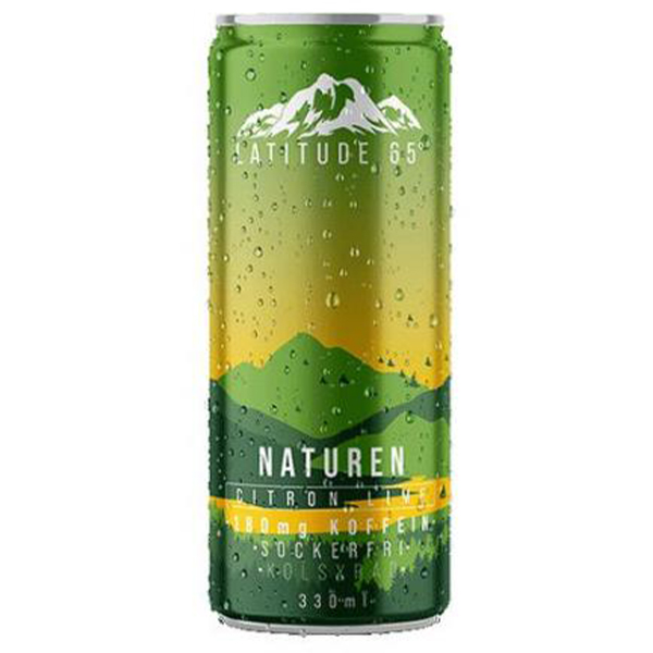 Läs mer om Latitude 65 Naturen - Citron & Lime 33cl