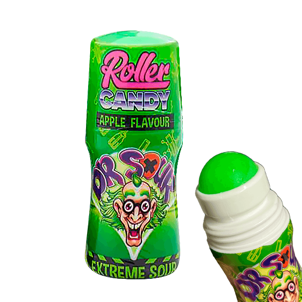 Dr Sour Roller Candy Extreme Sour Apple