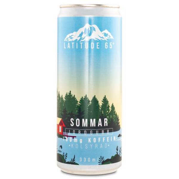 Latitude 65 Sommar - Jordgubbslemonad 33cl
