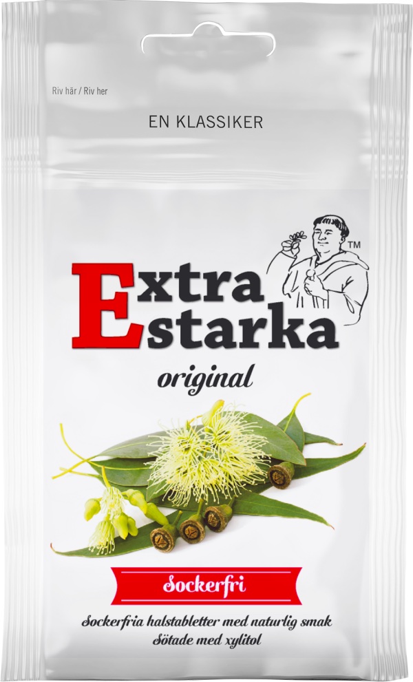 Läs mer om Extra Starka Original Sockerfri 60g