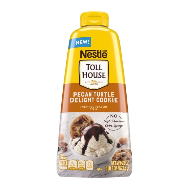 Nestle Toll House Pecan Turtle Delight Cookie Syrup 651ml
