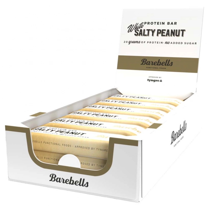 Läs mer om Barebells Protein Bar White Salty Peanut 55g x 12st