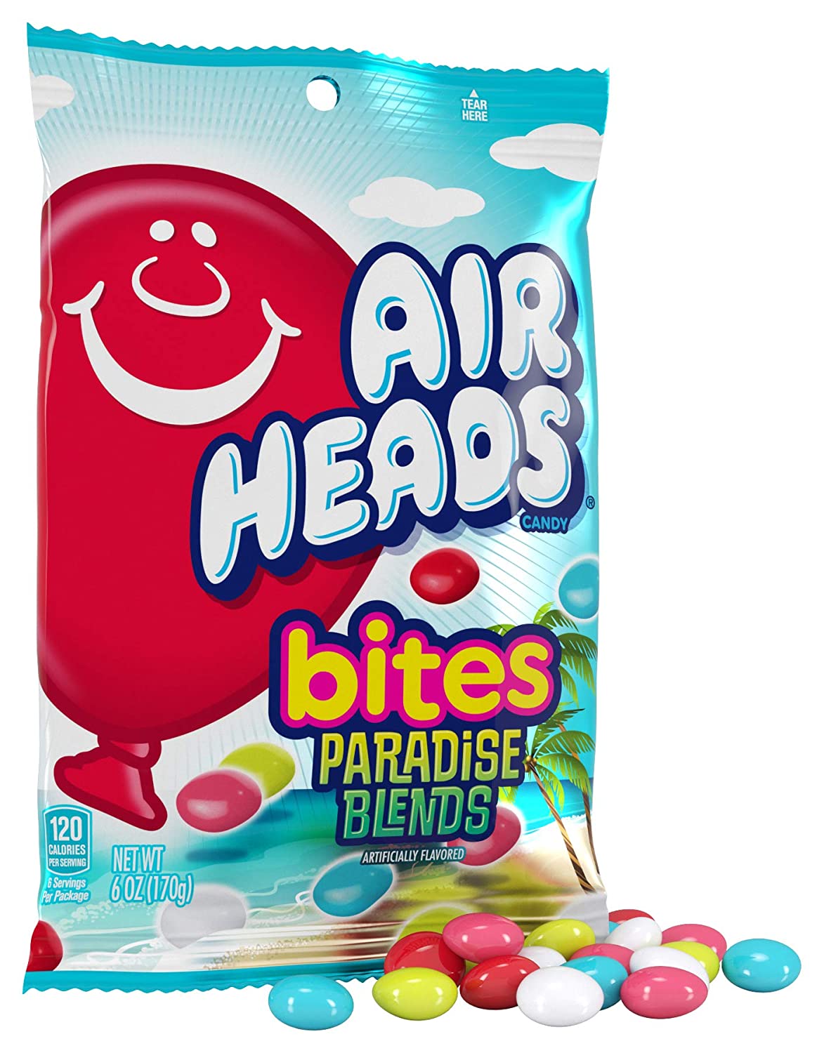 Läs mer om Airheads Bites Paradise Blend 170g