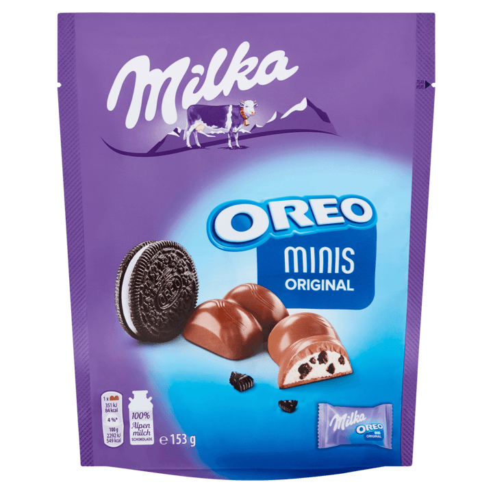 Läs mer om Milka Oreo Minis 153g