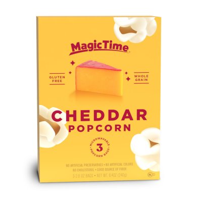 Läs mer om Magic Time Popcorn Yellow Cheddar 240g