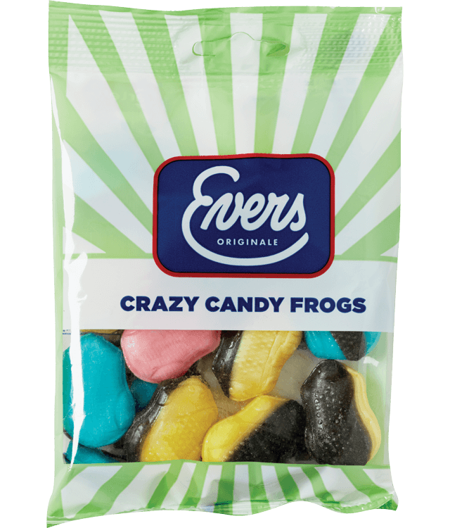 Evers Crazy Candy Frogs 120g